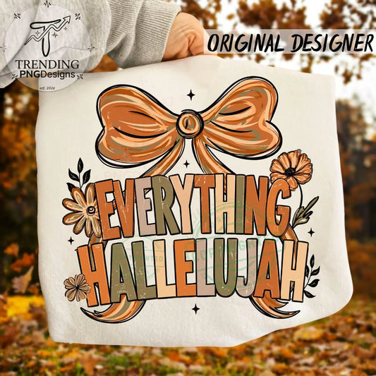 Everything Hallelujah Fall Floral