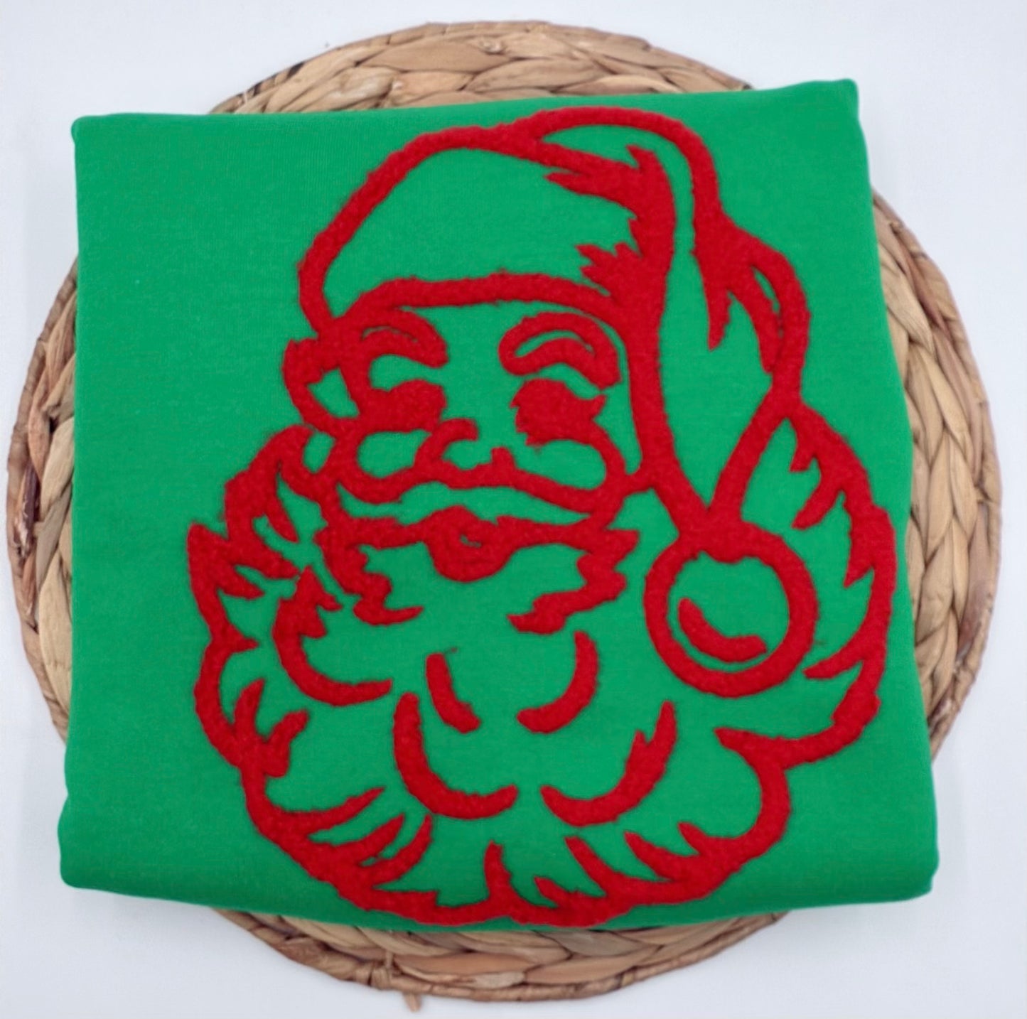 Fluffy Red Santa Patch