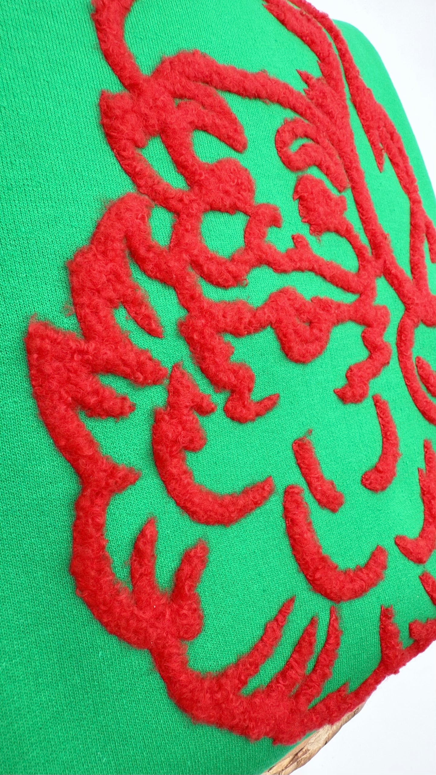 Fluffy Red Santa Patch