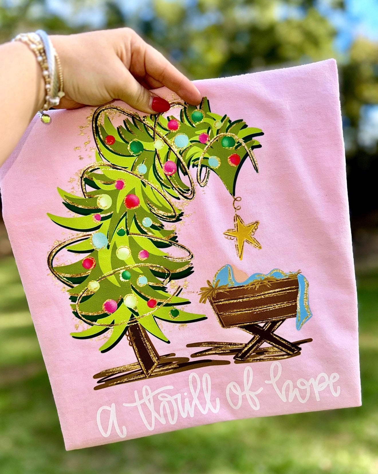 Thrill Of Hope Whimsy Tree Baby Jesus