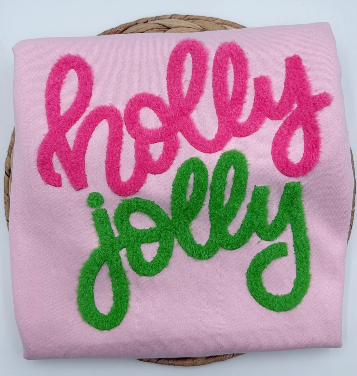 Holly Jolly Fluffy Patch