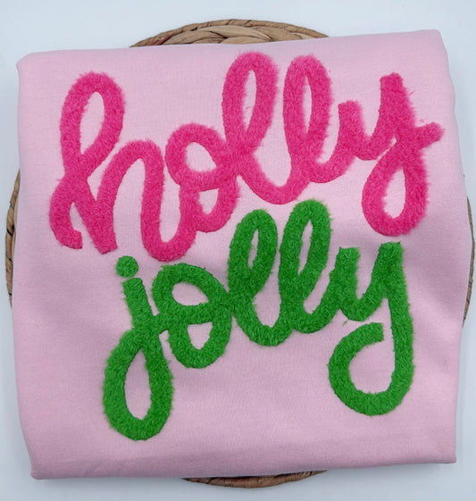 Holly Jolly Fluffy Patch