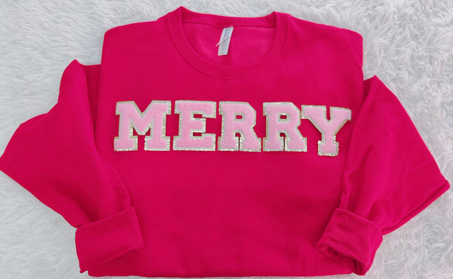 MERRY Chenille letters