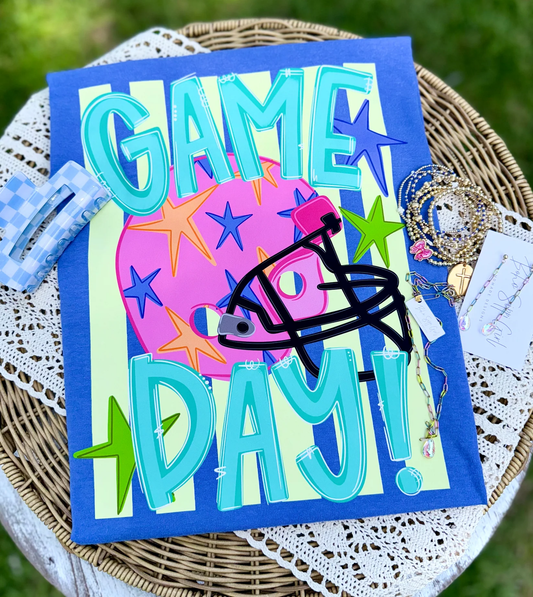 Game Day Helmet with Stars