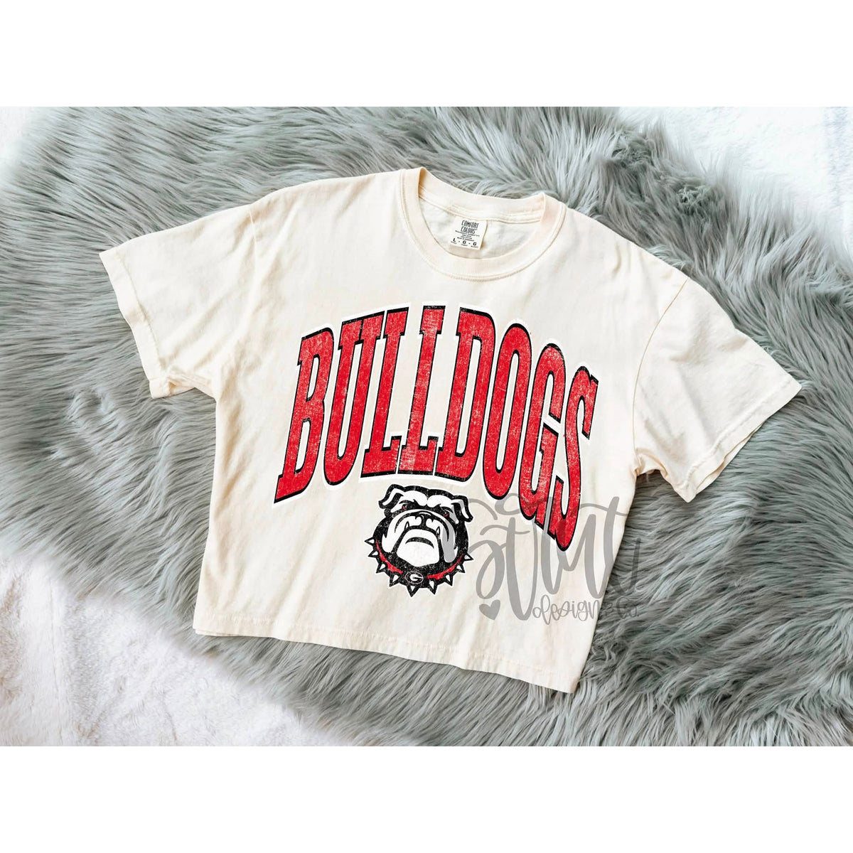 Georgia Bulldogs Curved