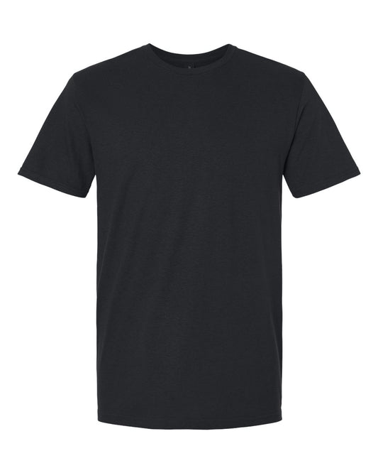 Gildan 64000 - Black Softstyle Tee
