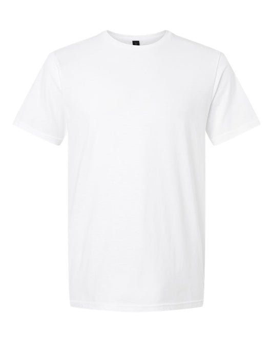 Gildan 64000 - White Softstyle Tee