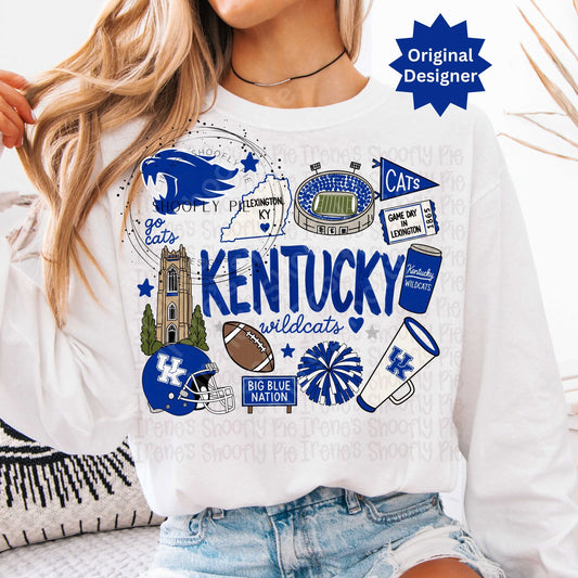 Kentucky Football Collage