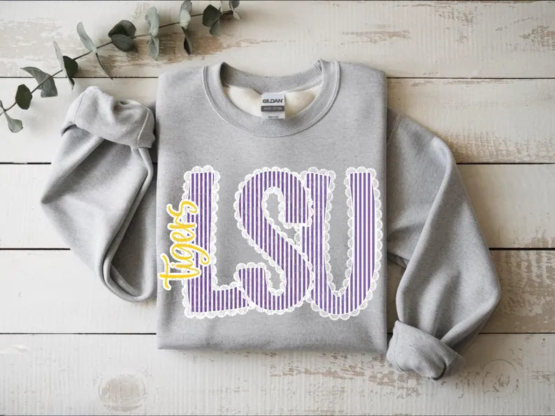 LSU Lace Trim