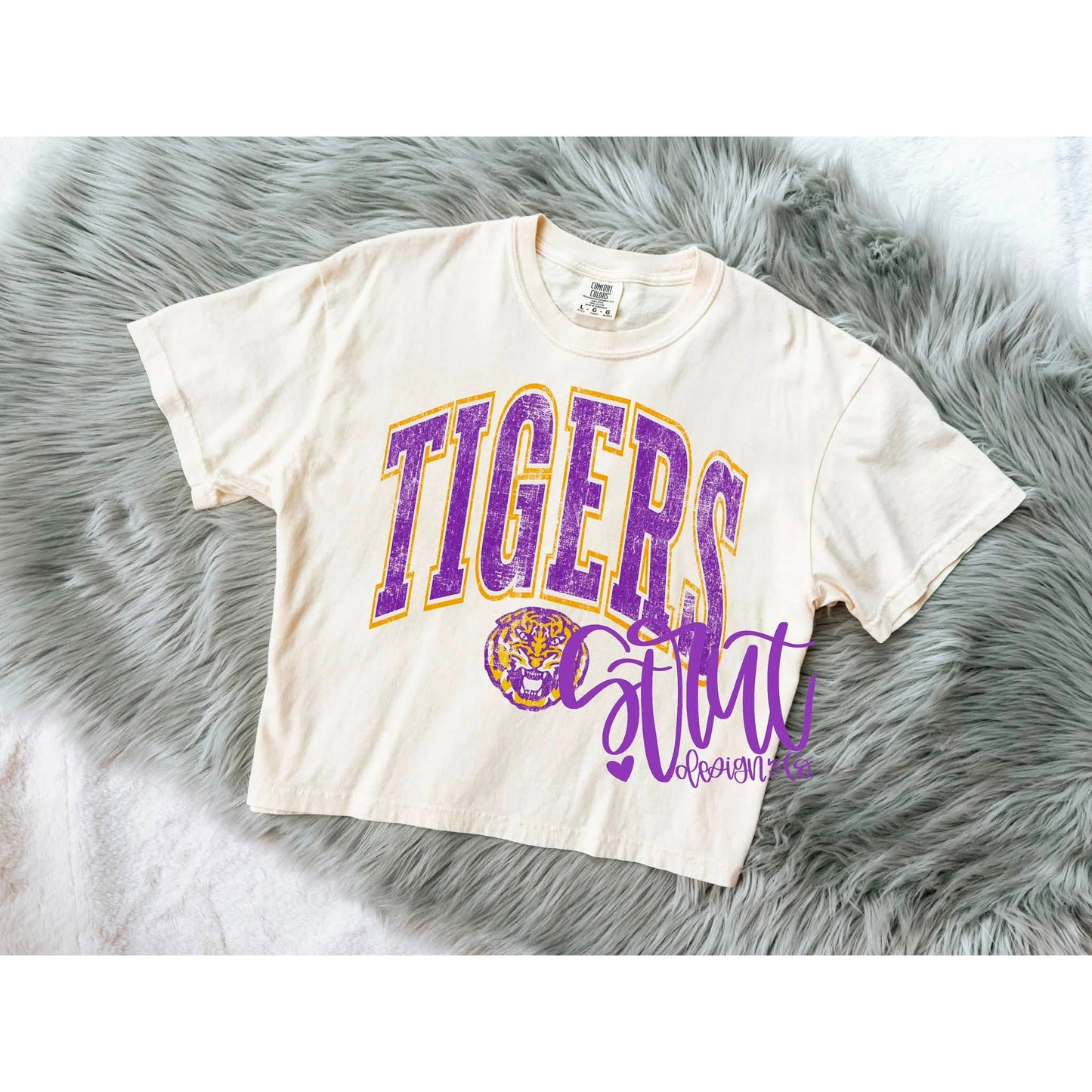 LSU Tigers Curved