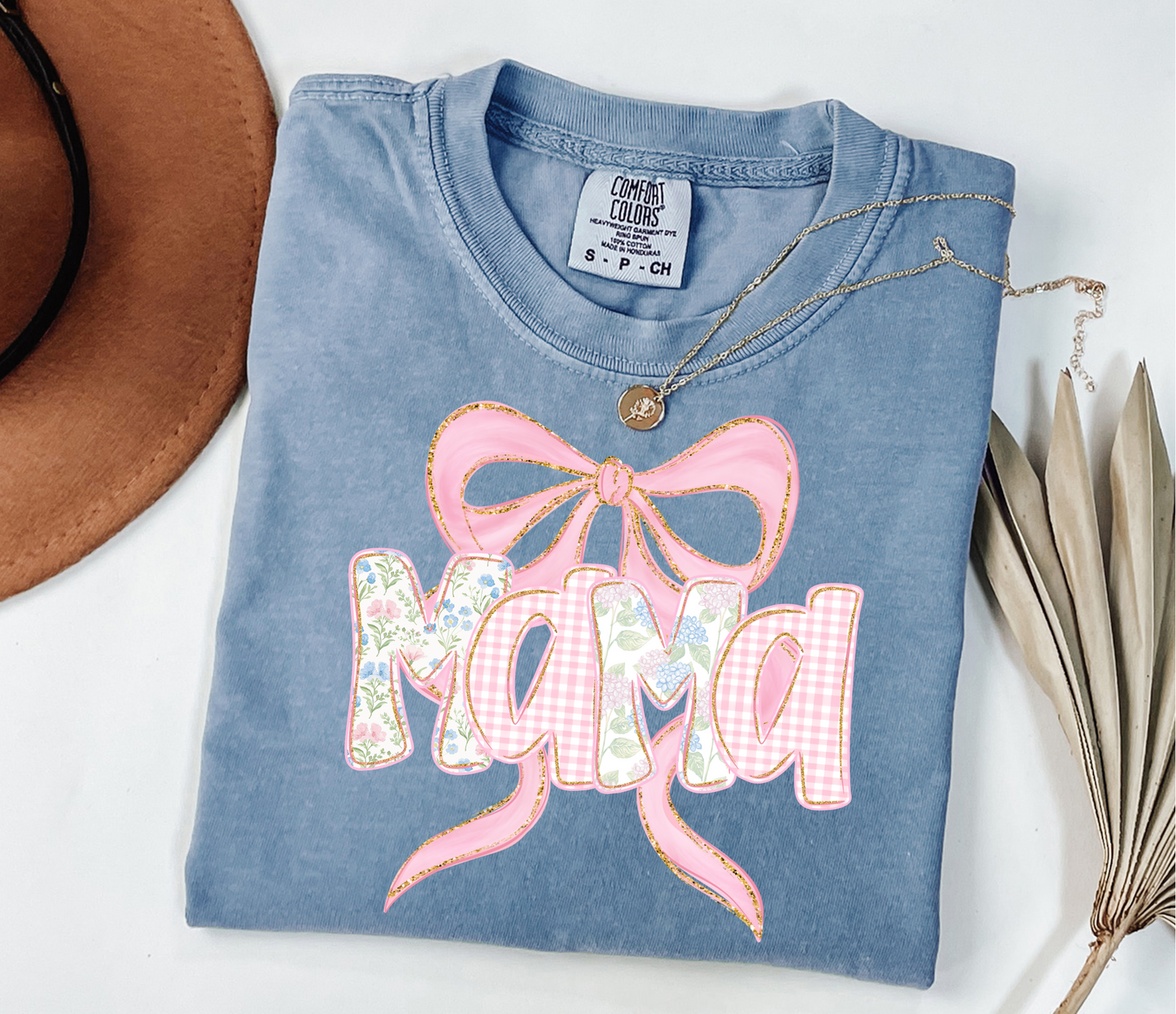 Mama Pink Bow