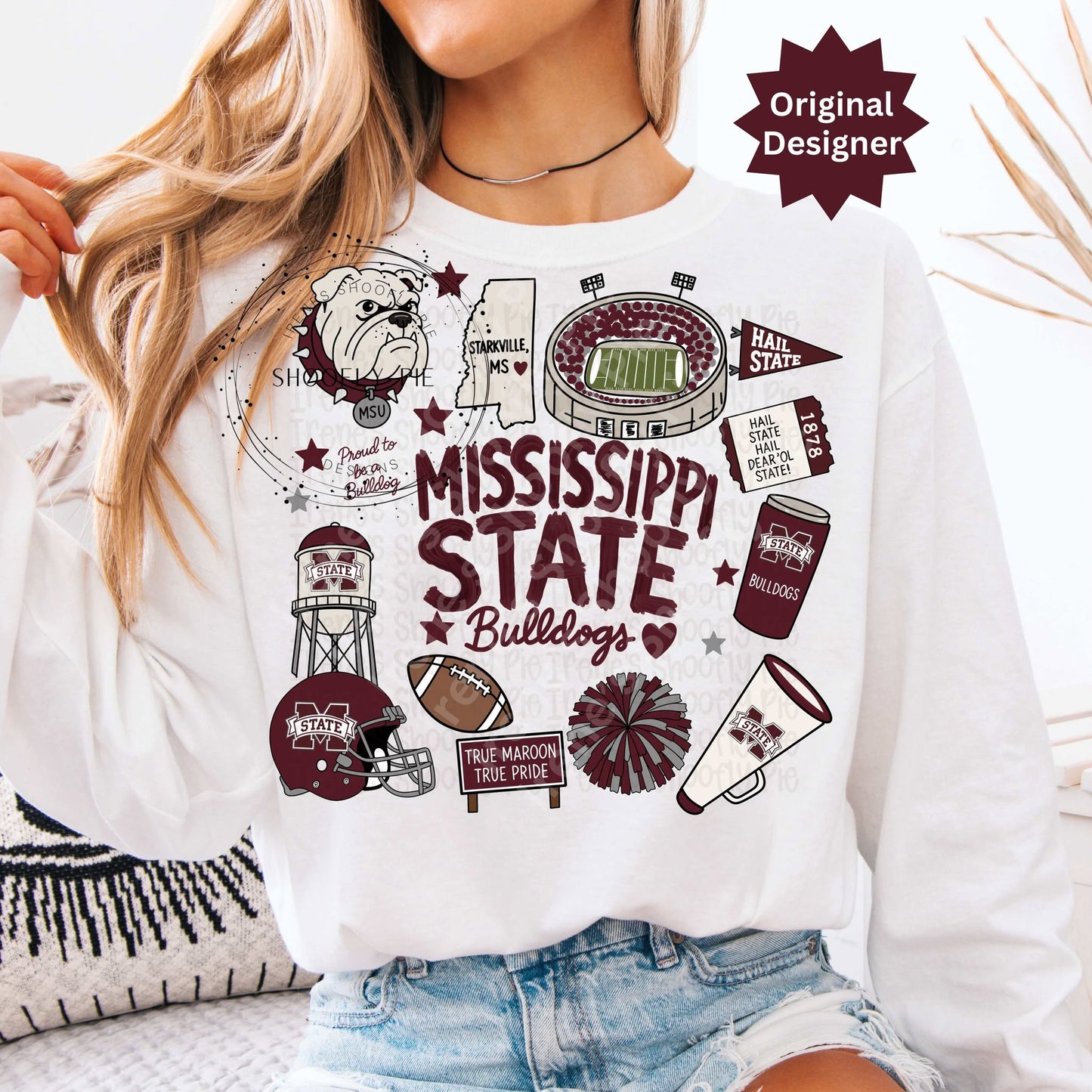 Mississippi State Football Collage