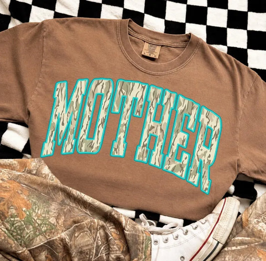 Mother Camo Teal