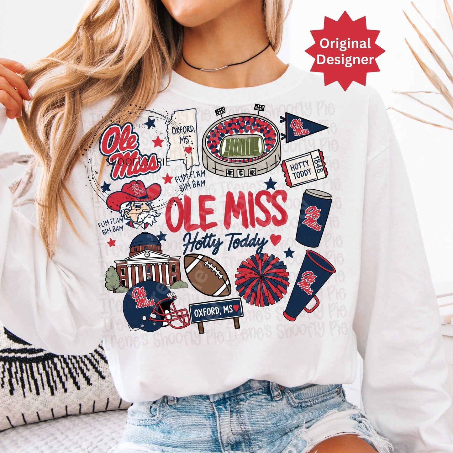 Ole Miss Football Collage