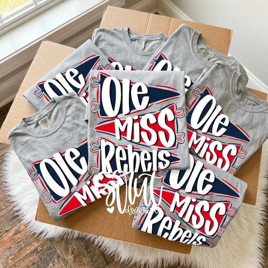 Ole Miss Pendant