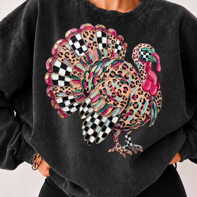 Pink Leopard Turkey