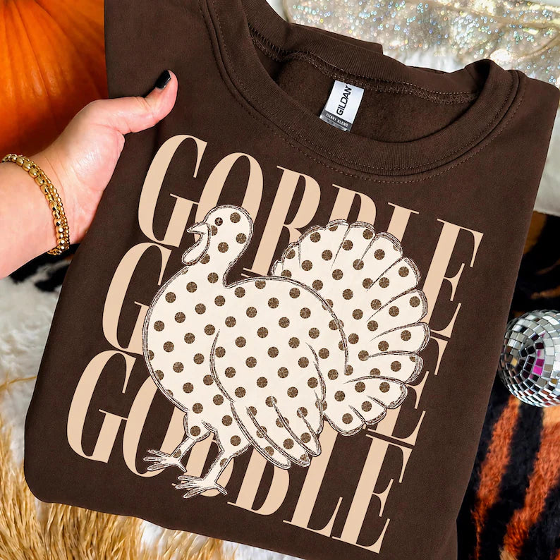 Polka Dot Turkey Gobble