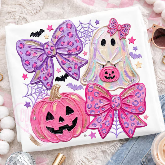 Preppy Pink Ghost