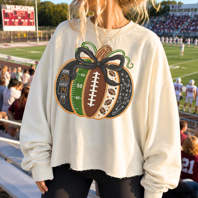 Scoreboard Football Pumpkin