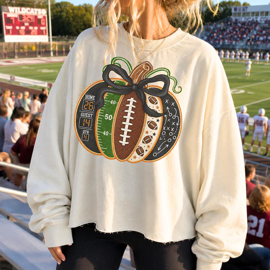 Scoreboard Football Pumpkin