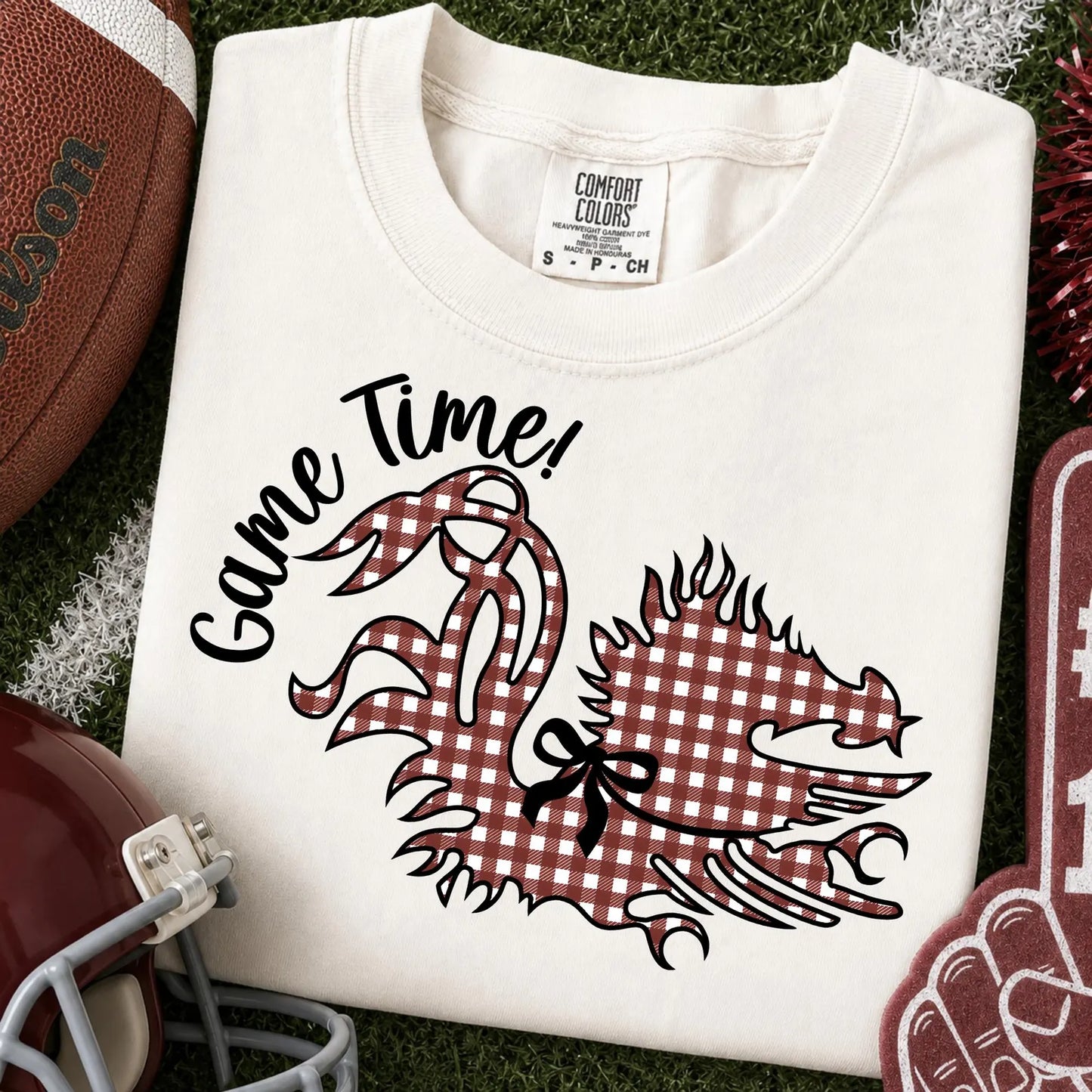 South Carolina Football Gingham
