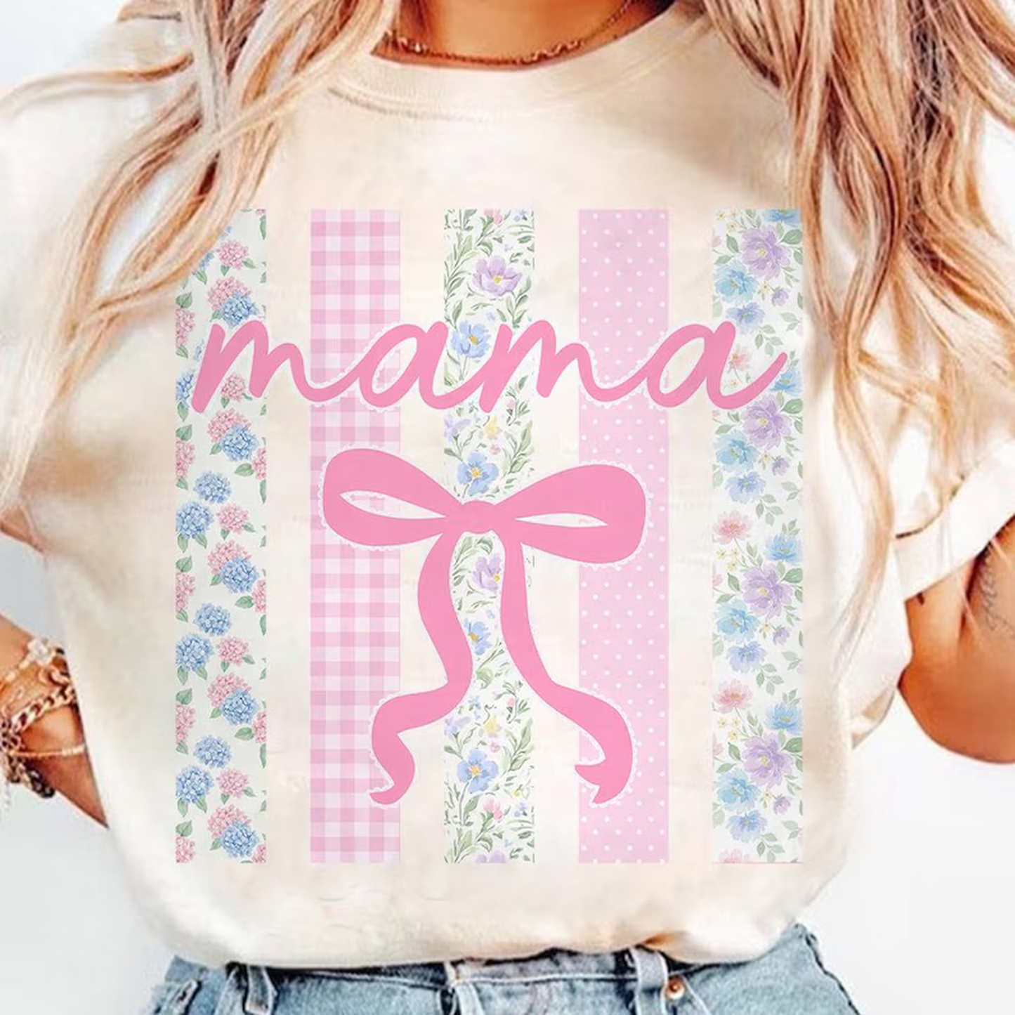 Striped Mama Floral