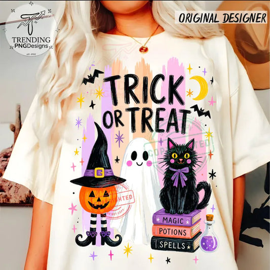 Striped Trick or Treat