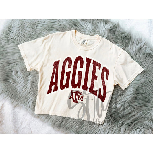 Texas A&M Aggies Curved