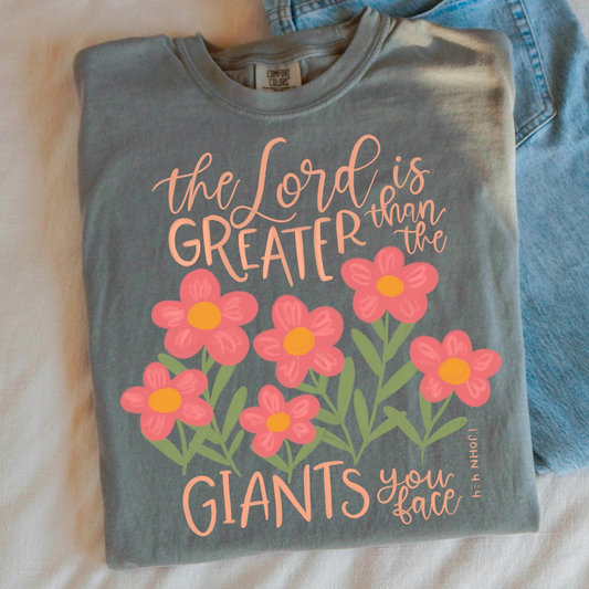 The Lord is Greater Than Giants