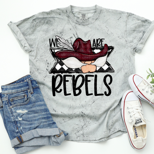 We Are Rebels (Maroon)