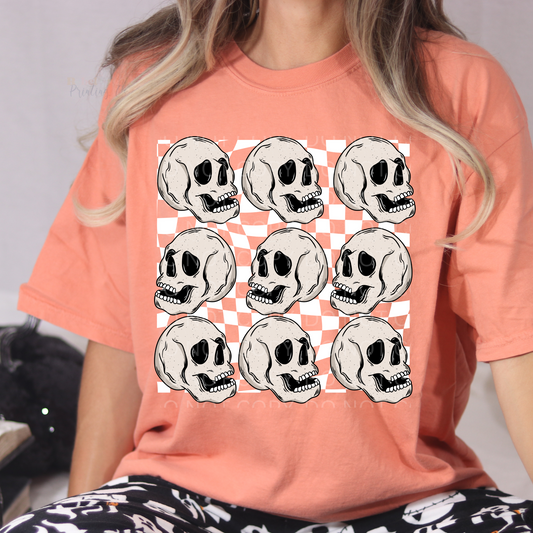 Skelly Checkered (white)