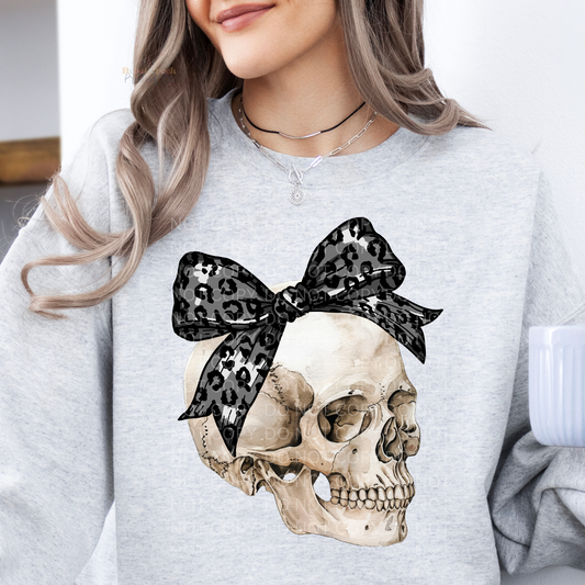 Skeleton Leopard Bow