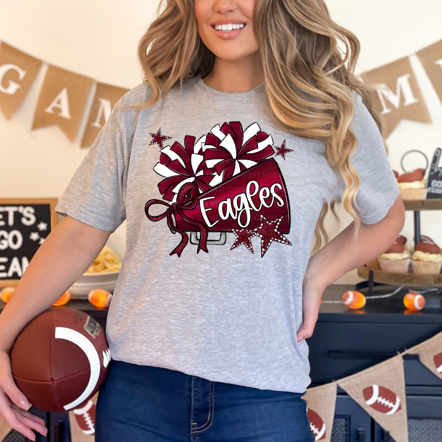 Eagles Megaphone (maroon)
