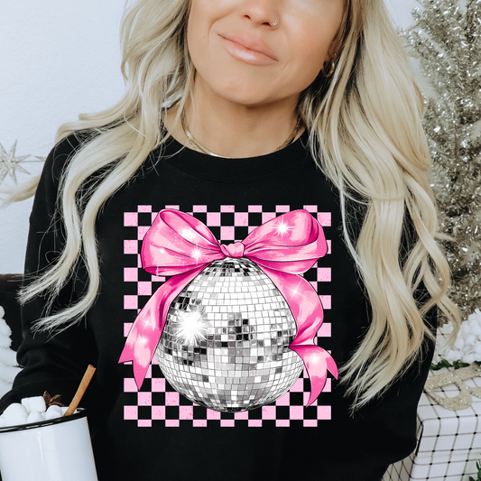 Disco Ball Checkered