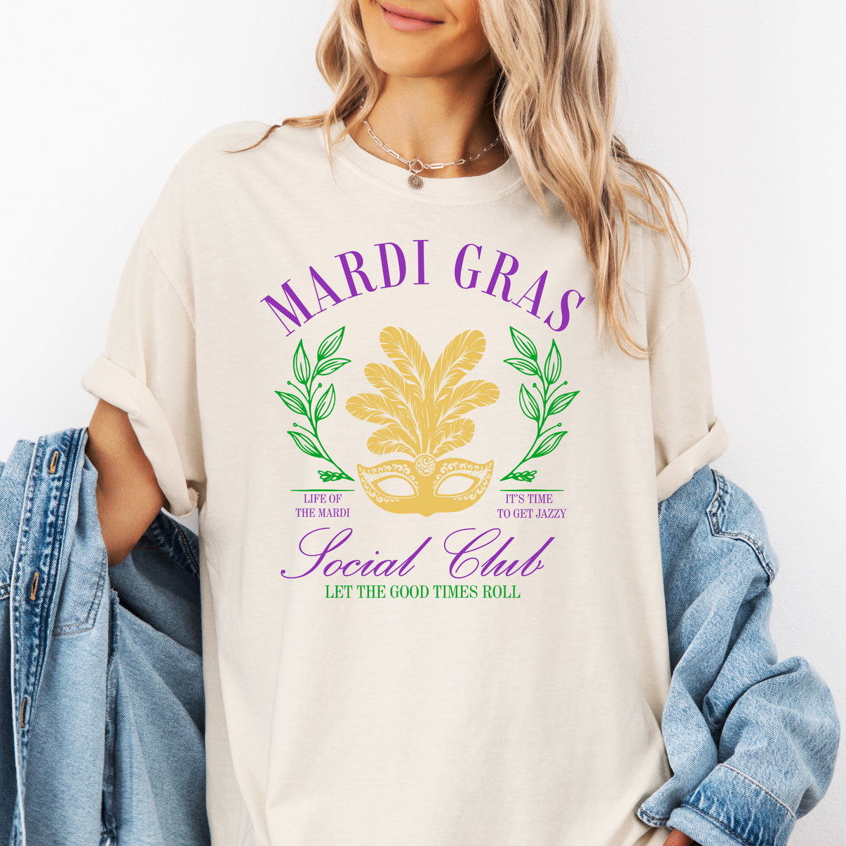 Mardi Gras Social Club – Rebel Creek Printing