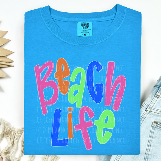 Beach Life Colorful