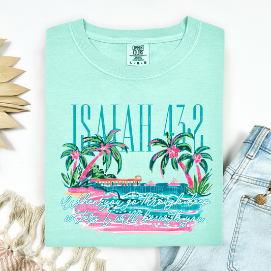 Isaiah 43.2 Palms