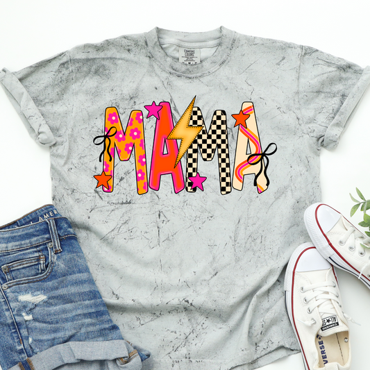 Mama Retro Lightning Checkered