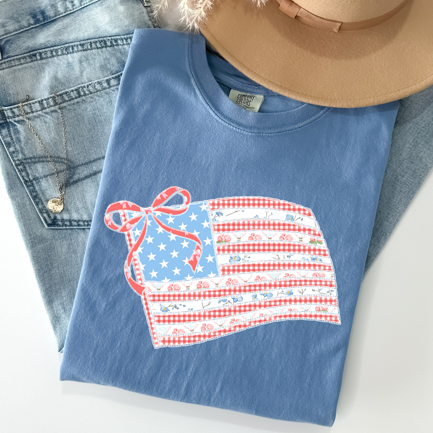 Floral Lace Flag