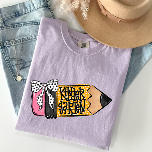 Kindergarten Dotted Pencil