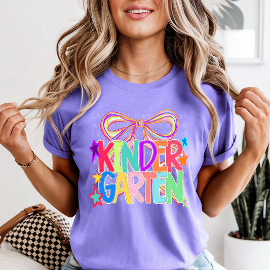 Kindergarten Colorful Coquette