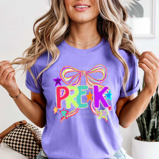 Pre-K Colorful Coquette