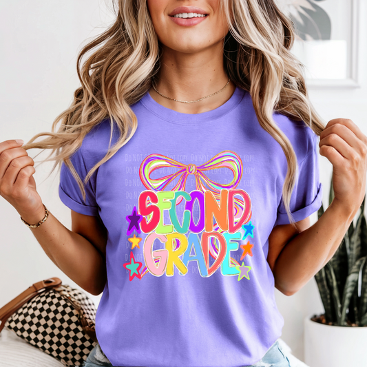 Second Grade Colorful Coquette