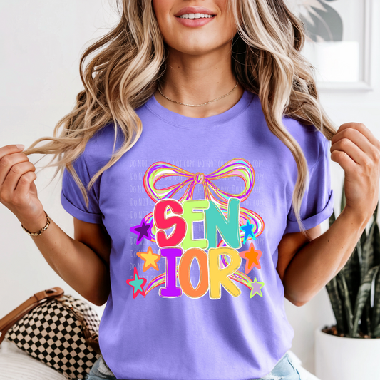 Senior Colorful Coquette