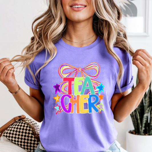 Teacher Colorful Coquette