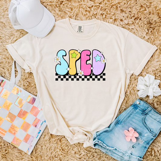 SPED Retro Checkered