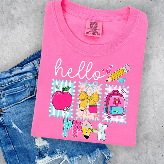 Hello Pre-K Squares