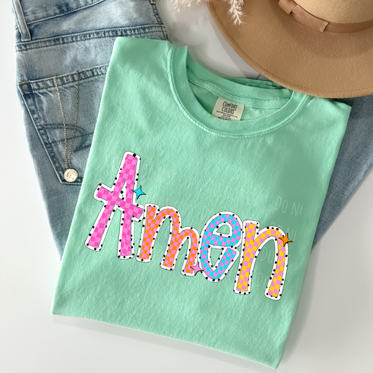 Amen Checkered Dotted