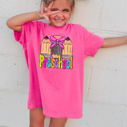 Preschool Colorful Pencil