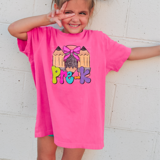 Pre-K Colorful Pencil